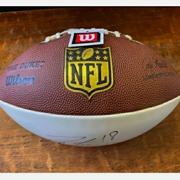 Peyton Manning Autographed Football  - Picture 5 of 6
